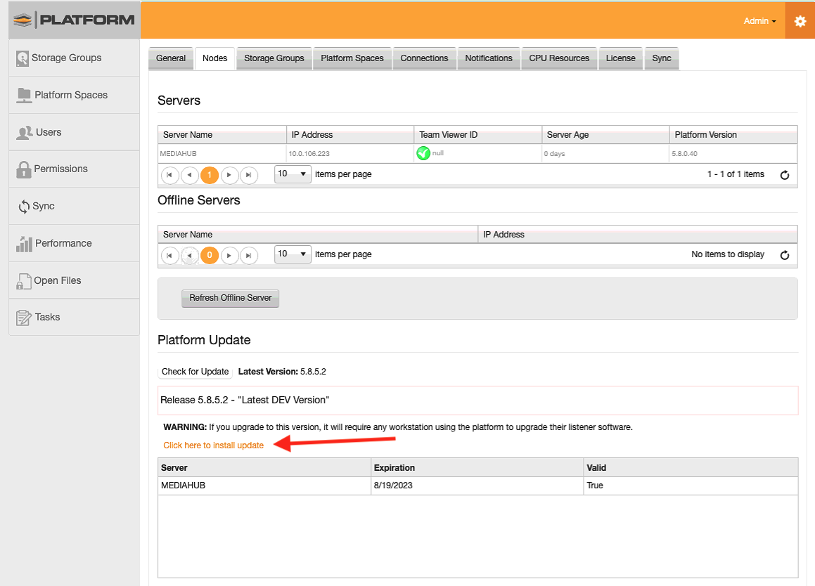 how-do-i-update-platform